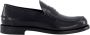 Givenchy Zwarte Loafer Schoenen met Metalen Logo Black Heren - Thumbnail 8