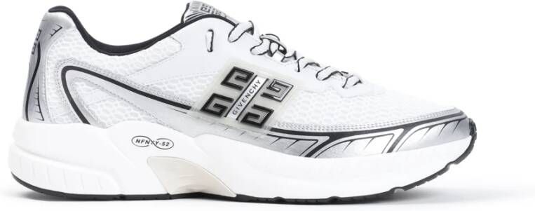 Givenchy Lage Top Runners in Wit Zilver White Heren