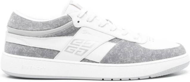 Givenchy Lage Top Veterschoenen in Grijs Gray Heren