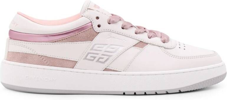 Givenchy Leren en Suède Sneakers White Dames