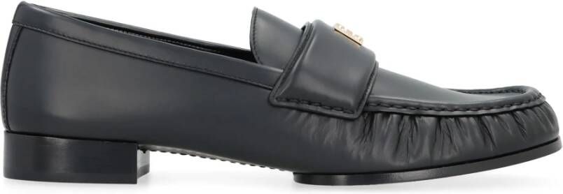 Givenchy Leren Loafers met 4G Design Black Dames