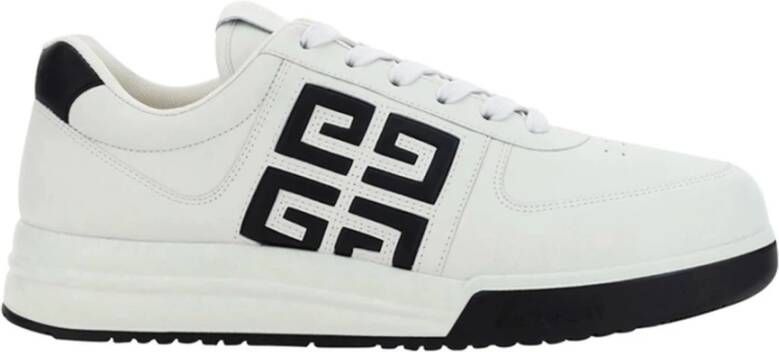 Givenchy Witte Sneakers met 4G Logo White Heren