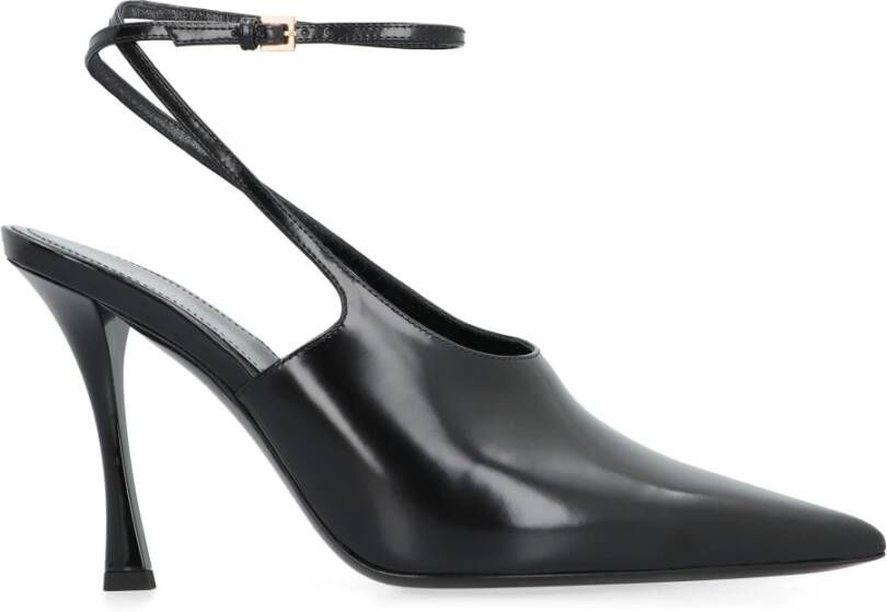 Givenchy Zwarte Slingback Pumps van Lakleer Black Dames