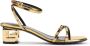 Givenchy Metallic Sandalen voor Vrouwen Yellow Dames - Thumbnail 1