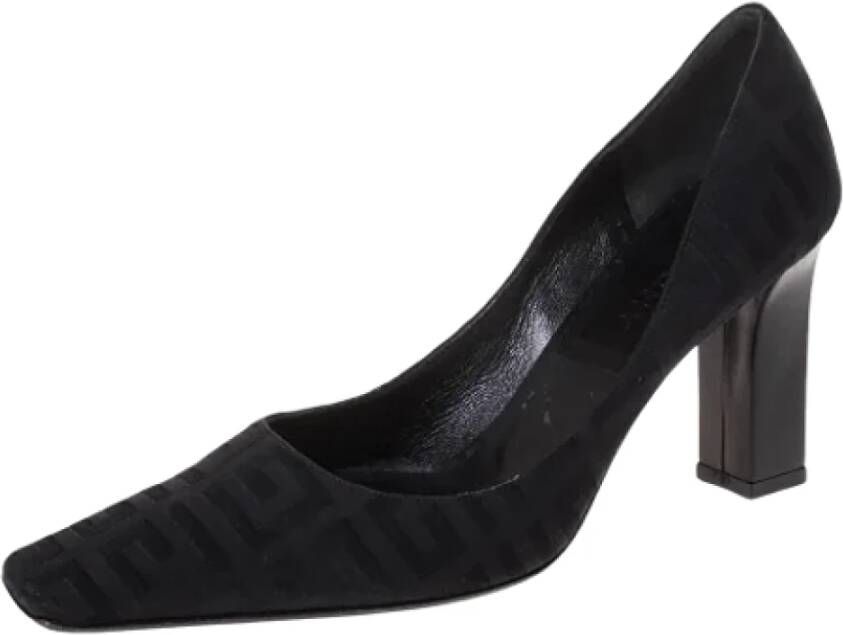 Givenchy Pre-owned Canvas heels Black Dames