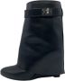 Givenchy Pre-owned Leather boots Black Dames - Thumbnail 1