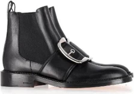 Givenchy Pre-owned Leather boots Black Dames