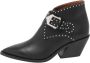 Givenchy Pre-owned Leather boots Black Dames - Thumbnail 1