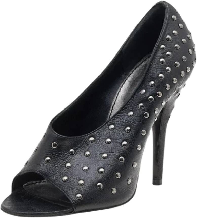 Givenchy Pre-owned Leather heels Black Dames