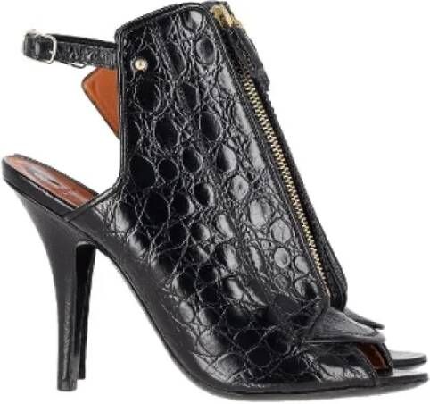 Givenchy Pre-owned Leather heels Black Dames