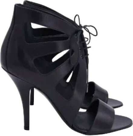 Givenchy Pre-owned Leather heels Black Dames