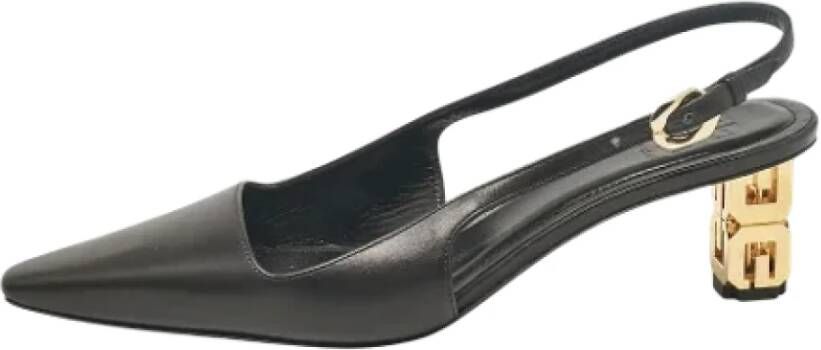 Givenchy Pre-owned Leather heels Black Dames