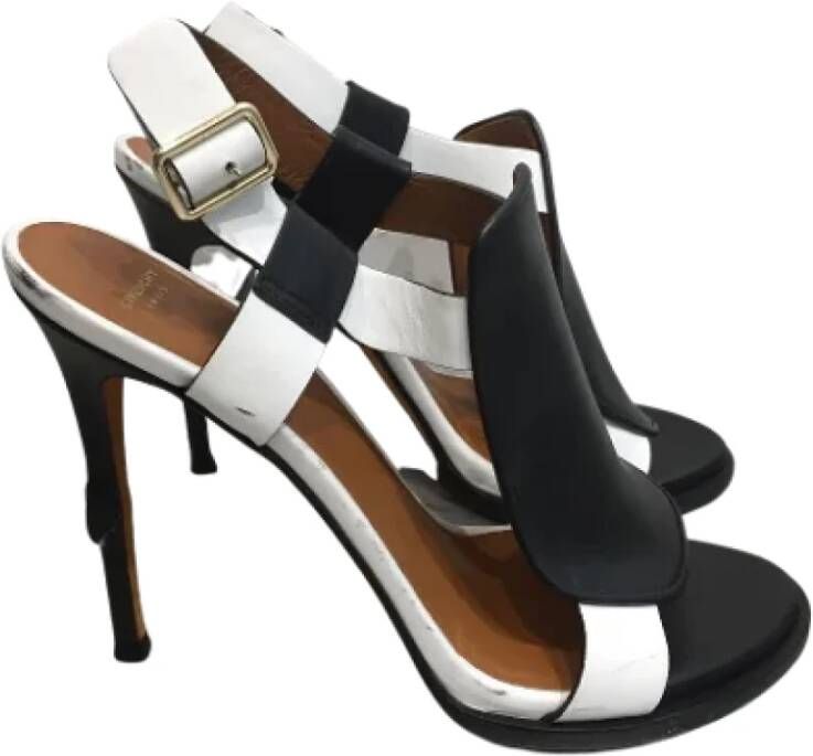 Givenchy Pre-owned Leather sandals Black Dames