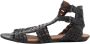 Givenchy Pre-owned Leather sandals Black Dames - Thumbnail 1