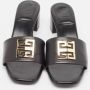 Givenchy Pre-owned Leather sandals Black Dames - Thumbnail 1