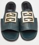 Givenchy Pre-owned Leather sandals Green Dames - Thumbnail 1