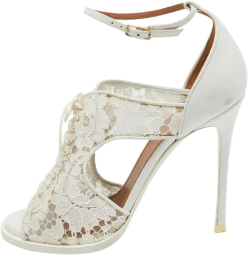 Givenchy Pre-owned Leather sandals White Dames