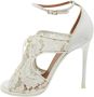 Givenchy Pre-owned Leather sandals White Dames - Thumbnail 1