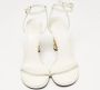 Givenchy Pre-owned Leather sandals White Dames - Thumbnail 1