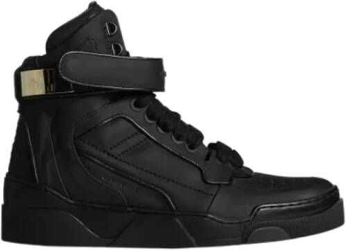 Givenchy Pre-owned Leather sneakers Black Dames