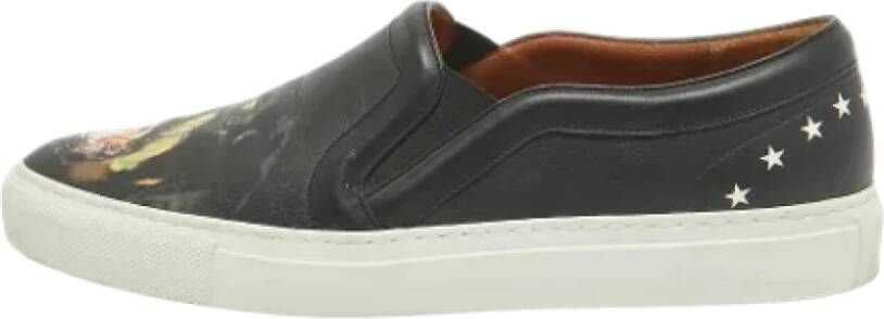 Givenchy Pre-owned Leather sneakers Black Dames