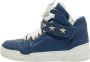 Givenchy Pre-owned Leather sneakers Blue Heren - Thumbnail 1