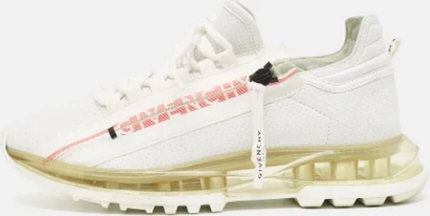 Givenchy Pre-owned Leather sneakers White Dames