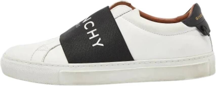 Givenchy Pre-owned Leather sneakers White Dames