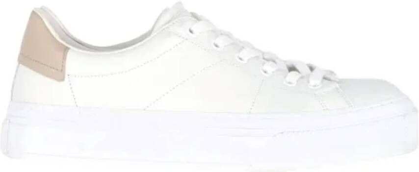 Givenchy Pre-owned Leather sneakers White Dames