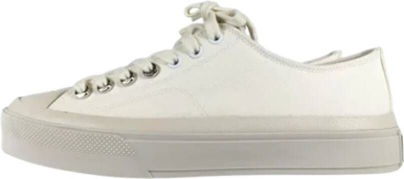 Givenchy Pre-owned Leather sneakers White Dames