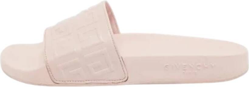 Givenchy Pre-owned Rubber flats Pink Dames