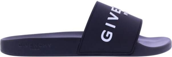 Givenchy Claquettes à logo Taille: 38 Couleur Presta: Noir Bestseller: 25 Zwart Dames