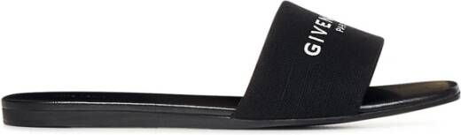 Givenchy Slippers met logo Black Dames