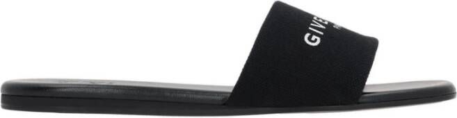 Givenchy Slippers met logo Zwart Dames