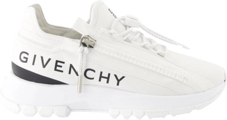 Givenchy Witte Sneakers met Logo Print en 4G Motief White Dames