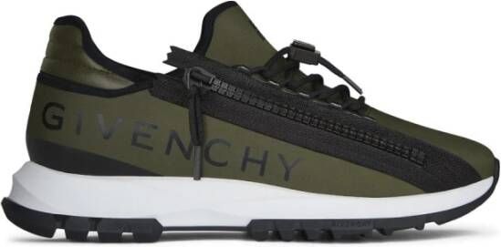 Givenchy Spectre Zip Runners Khaki Green Heren