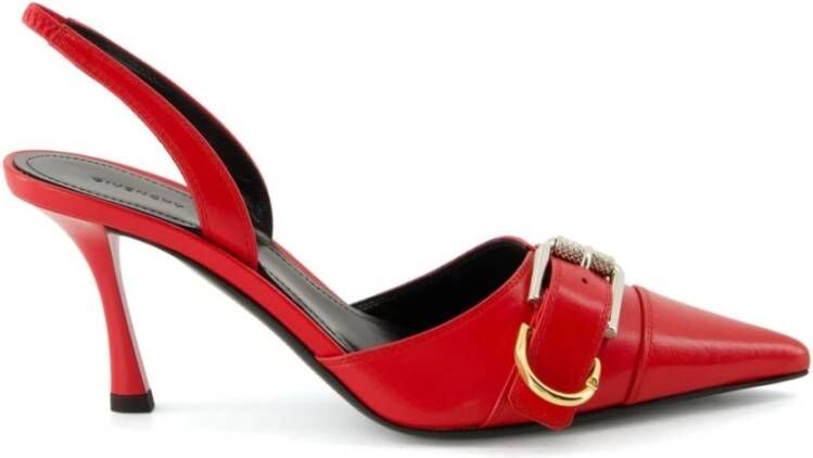 Givenchy Voyou Slingback Pump Red Dames