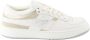 Givenchy Witte Beige Leren Suède Sneakers White Dames - Thumbnail 1