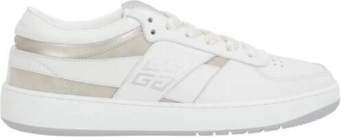 Givenchy Witte en beige lage sneakers White Dames