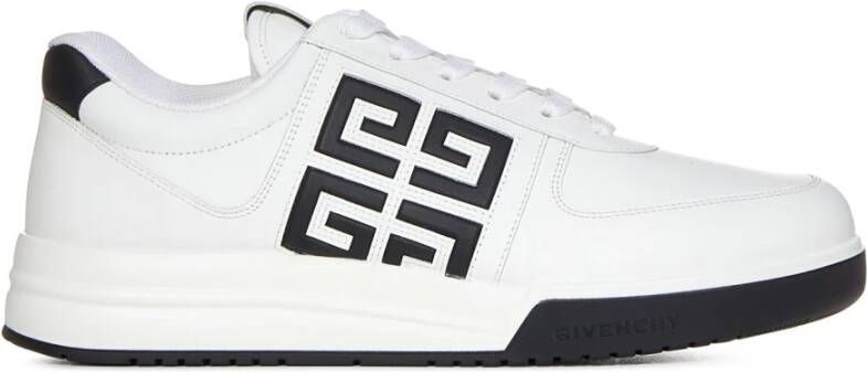 Givenchy Witte Sneakers met 4G Logo White Heren