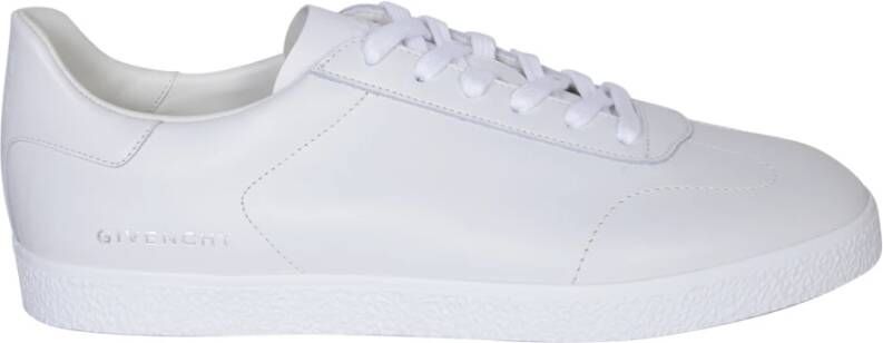 Givenchy Leren Sneakers met Vetersluiting White Heren