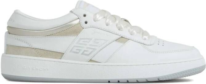 Givenchy Witte Sneakers met 4G Motief Ontwerp White Dames