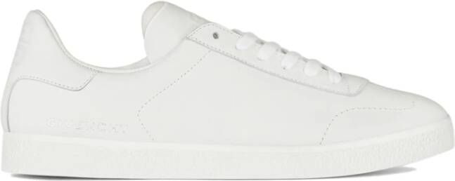 Givenchy Witte Sneakers met Stiksel Detail White Dames