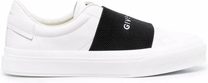 Givenchy Witte Sneakers Elastische Band Casual Stijl White