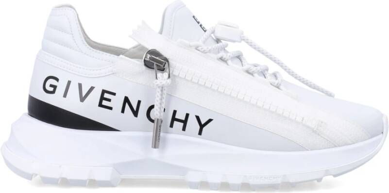 Givenchy Wit Zwart Spectre Zip Runner Sneakers White Dames