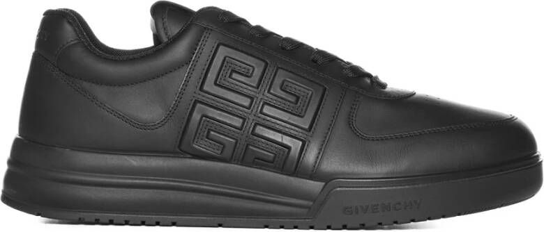 Givenchy Zwarte G4 Low-Top Sneakers Black Heren