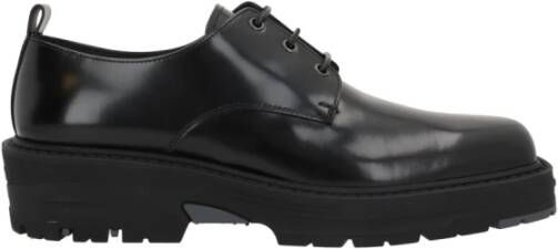 Givenchy Zwarte leren Derby schoenen Black Heren