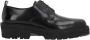 Givenchy Zwarte leren Derby schoenen Black Heren - Thumbnail 1