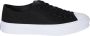 Givenchy Zwarte Leren Sneakers Ronde Neus Achterlogo Black Heren - Thumbnail 1