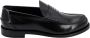 Givenchy Zwarte Loafer Schoenen met Metalen Logo Black Heren - Thumbnail 5